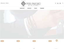 Tablet Screenshot of perlanegro.com